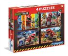 Clementoni, Dinotrux, puzzle 4w1
