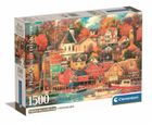 Clementoni, Good Times Harbor, puzzle, 1500 elementów