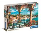 Clementoni, High Quality, Balcony View Of Lake Como, puzzle, 1000 elementów