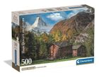 Clementoni, High Quality, Charming Matterhorn, puzzle, 500 elementów