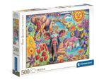 Clementoni, High Quality, Elephants' Carnival, puzzle, 500 elementów