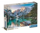 Clementoni, High Quality, Emerald Lake Braies, puzzle, 1000 elementów