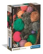 Clementoni, High Quality, Fluffy Kitten, puzzle, 500 elementów