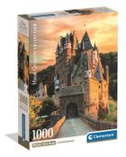 Clementoni, High Quality, Golden Hour At Eltz Castle, puzzle, 1000 elementów