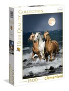 Clementoni, High Quality, Konie, puzzle, 1500 elementów