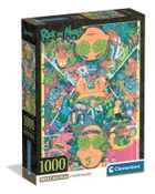 Clementoni, High Quality, Rick and Morty, puzzle, 1000 elementów