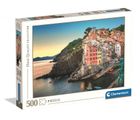 Clementoni, High Quality, Riomaggiore Coast, puzzle, 500 elementów