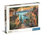 Clementoni, High Quality, Steps To The Harbor, puzzle, 1500 elementów