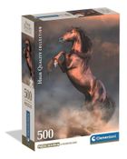 Clementoni, High Quality, Wild Red Stallion, puzzle, 500 elementów