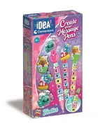 Clementoni, Idea, Mini fabryka długopisów z wiadomością, zestaw kreatywny, Przekąski