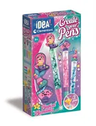Clementoni, Idea, mini fabryka długopisów, zestaw kreatywny, Syrenki
