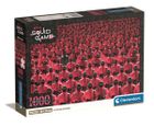 Clementoni, Impossible, Netflix Squid Game, puzzle, 1000 elementów