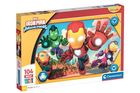 Clementoni, Iron Man i super ekipa, puzzle maxi, 104 elementy