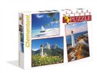 Clementoni, Krajobrazy, puzzle 3w1, 2500 elementów