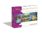 Clementoni, Księżniczki Disneya, Panorama, puzzle, 1000 elementów