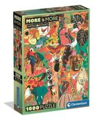 Clementoni, More is More, Animals Botanics, puzzle, 1000 elementów