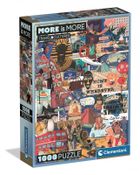 Clementoni, More is More, Travel Cultures, puzzle, 1000 elementów