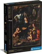 Clementoni, Museum Collection, The Virgin Of The Rocks, puzzle, 1000 elementów