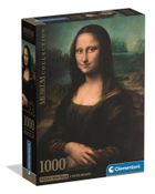 Clementoni, Museum, Leonardo, Gioconda, puzzle, 1000 elementów