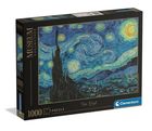 Clementoni, Museum, Van Gogh, The Starry Night, puzzle, 1000 elementów