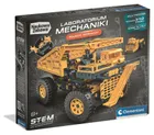 Clementoni, Naukowa Zabawa, Laboratorium Mechaniki, pojazd górniczy, zestaw konstrukcyjny, 310 elementów