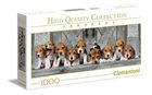 Clementoni, Panorama, Beagles, puzzle, 1000 elementów