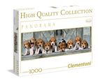 Clementoni, Panorama, Psy rasy Beagle, puzzle, 1000 elementów