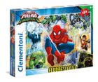 Clementoni, Spider-Man, puzzle fluorescencyjne, 104 elementy