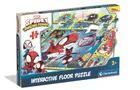 Clementoni, Spidey, interaktywne puzzle podłogowe, 24 elementy