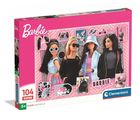 Clementoni, Super, Barbie, puzzle, 104 elementów