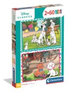 Clementoni, Super Color, Disney Classics, puzzle, 2-60 elementów