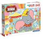 Clementoni, Super Color, Dumbo, puzzle maxi, 24 elementy