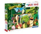 Clementoni, Super Color, Gigantosaurus, puzzle maxi, 104 elementy