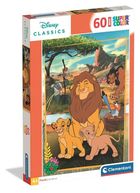 Clementoni, Super Color, Król Lew, puzzle maxi, 60 elementów