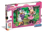 Clementoni, Super Color, Myszka Minnie, puzzle maxi, 24 elementy