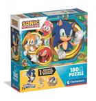 Clementoni, Super Color, Sonic, puzzle, 180 elementów