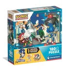 Clementoni, Super Color, Sonic, puzzle, 180 elementów