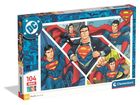 Clementoni, Super Color, Superman, puzzle maxi, 104 elementy