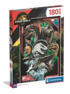 Clementoni, Super, Jurassic World, puzzle, 180 elementów