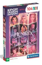 Clementoni, Super kolor, K-pop Demon Hunters, puzzle, 104 elementy