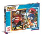 Clementoni, Super, Sonic, puzzle, 180 elementów