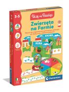 Clementoni, Uczę się bawiąc, Zwierzęta na farmie, układanka edukacyjna