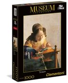 Clementoni, Vermeer - Koronczarka, puzzle, 1000 elementów