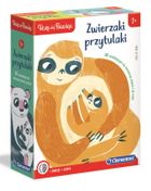 Clementoni, Zwierzaki przytulaki, gra edukacyjna