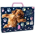 Cleo i Frank, teczka z rączką, Pies, 1 szt.