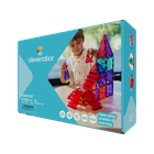 Cleverclixx, Stairs Set Intense, klocki magnetyczne ze schodami, 34 elementy