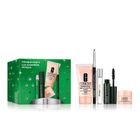 Clinique, Clinique MVP's, zestaw: intensywnie nawilżający żelowy krem, 30 ml + krem-żel pod oczy, 5 ml + kredka do oczu, 0.14g + tusz do rzęs, 3.5 ml + perfumy, 5 ml