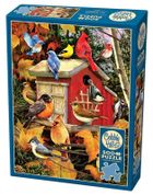 Cobble Hill, Jesienny domek dla ptaków, puzzle, 500 elementów