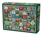 Cobble Hill, Płytki w stylu secesyjnym, puzzle, 1000 elementów