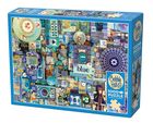 Cobble Hill, Pomaluj mój świat na kolor niebieski, puzzle, 1000 elementów